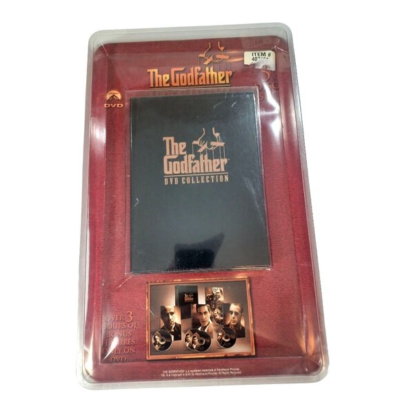 The Godfather DVD Collection 5-Disc Set (all 3 Films)  New & Sealed Vint… - Picture 1 of 7